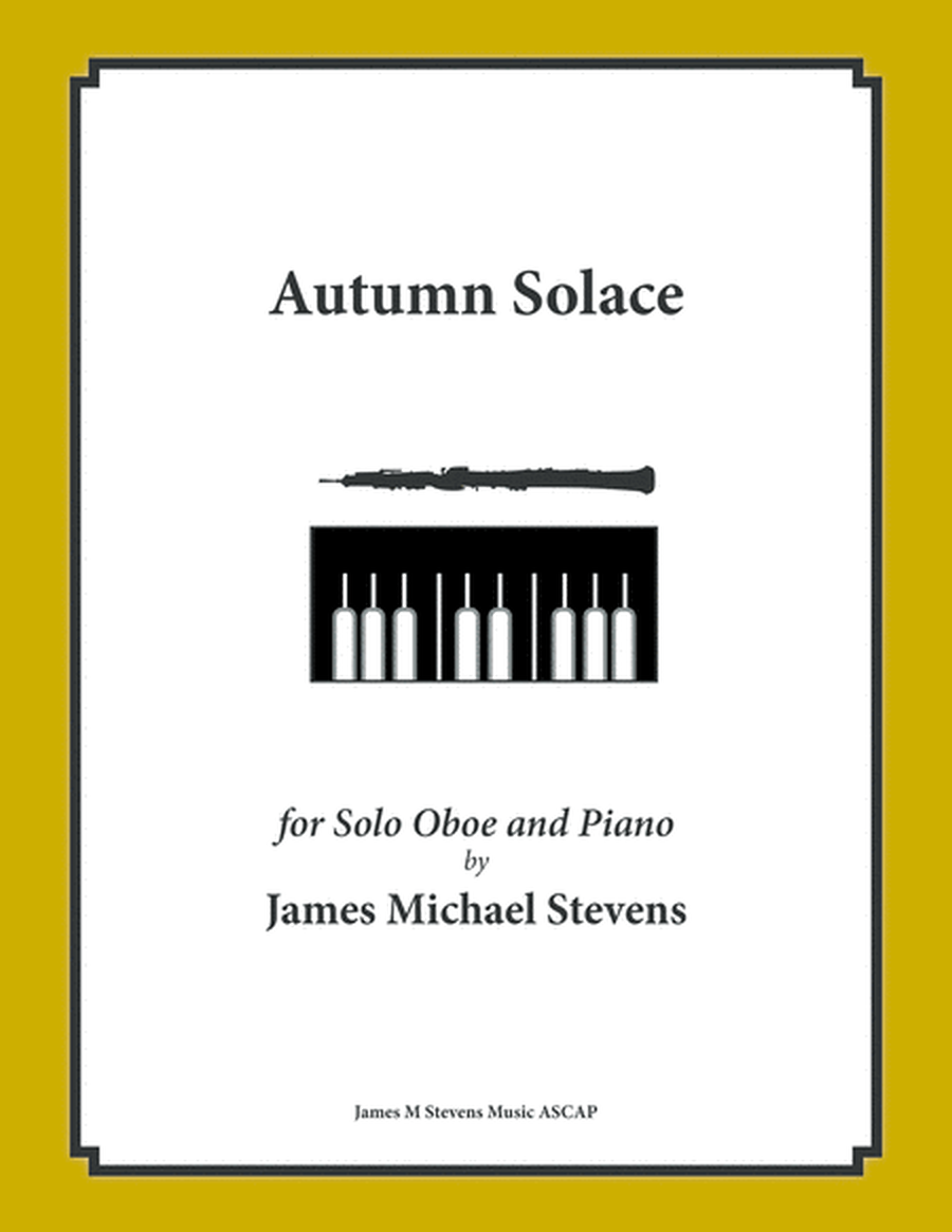 Autumn Solace - Oboe & Piano image number null