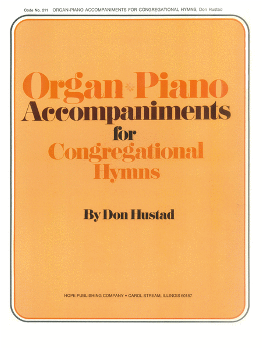 Organ-Piano Accomp. for Congregational Hymns Organ scores gallery preview page 1