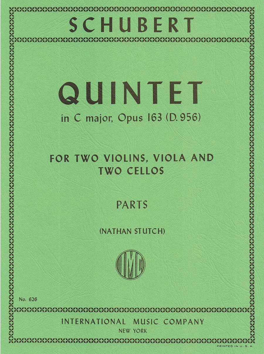 Quintet in C major, Op. 163, D. 956 (with 2 Cellos) (STUTCH)