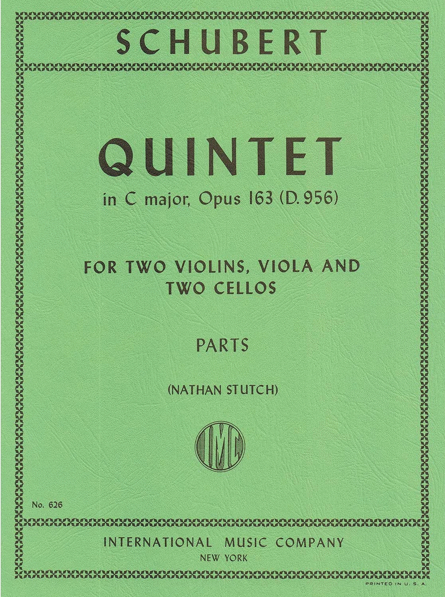 Quintet In C Major, Opus 163, D. 956 (With 2 Cellos)