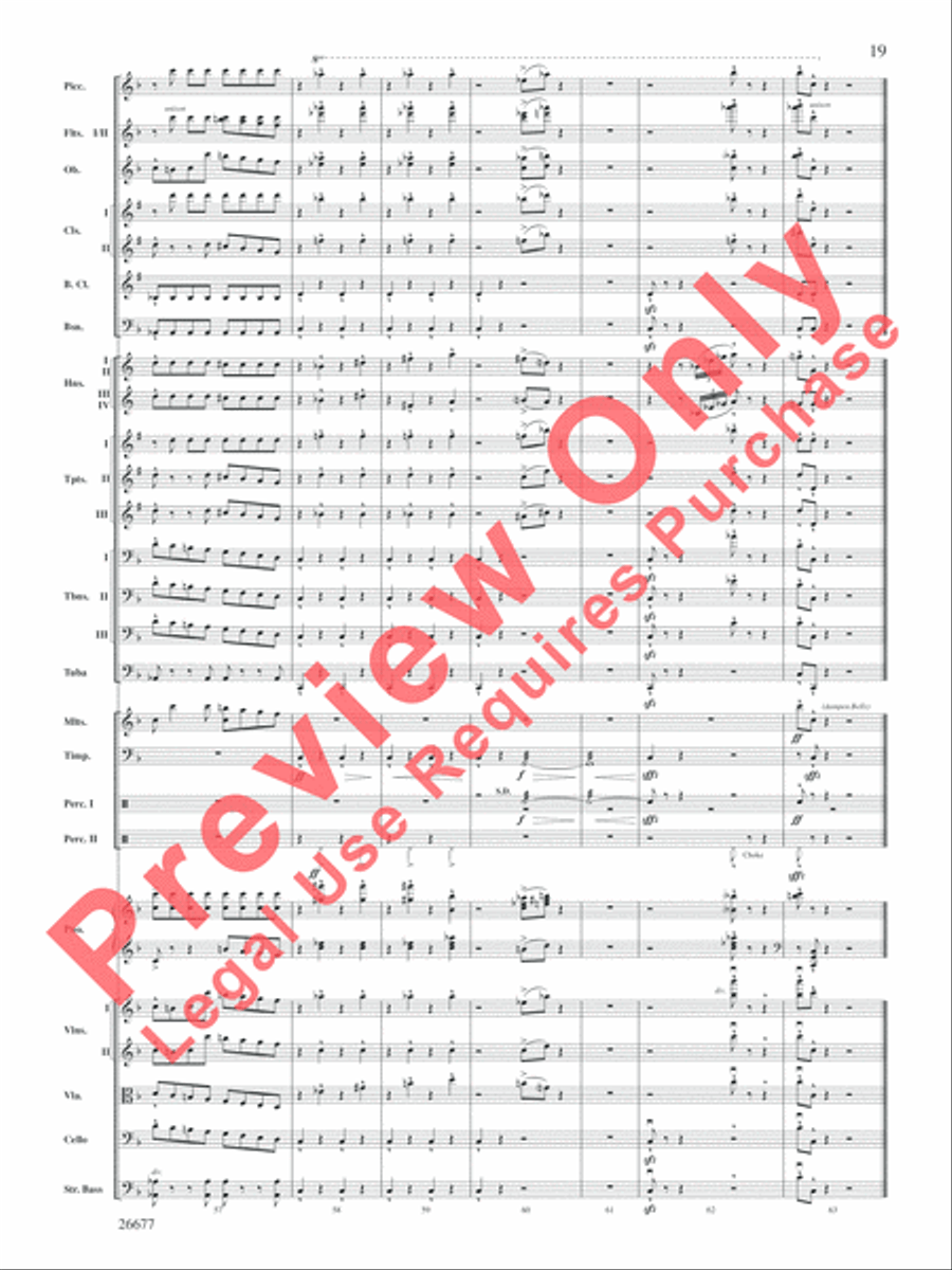 Star Wars Epic -- Part II, Suite from the Full Orchestra scores gallery preview page 52