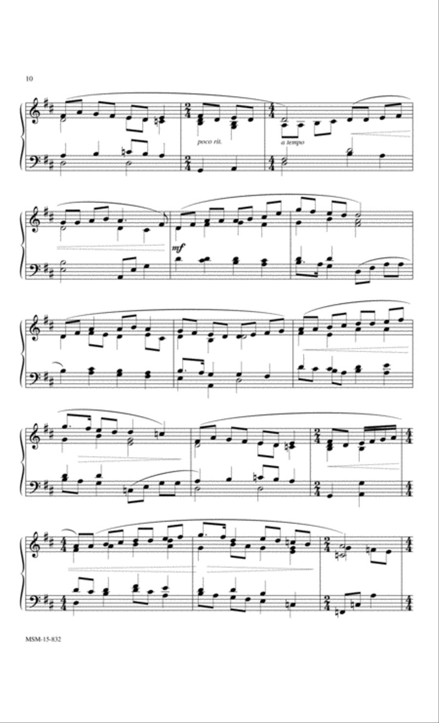 Humbly We Adore Thee Piano Solo scores gallery preview page 2