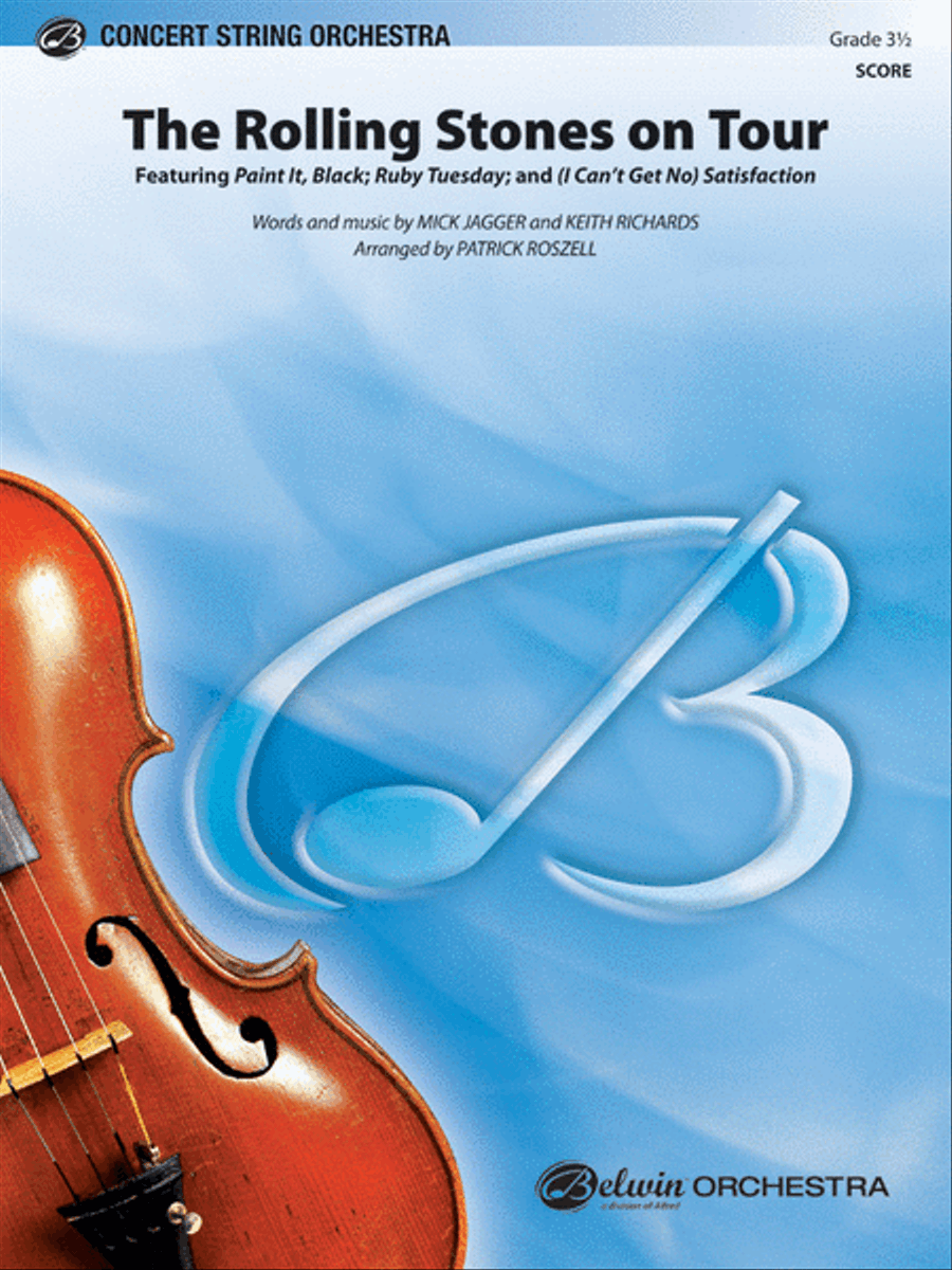 The Rolling Stones on Tour String Orchestra scores gallery preview page 1
