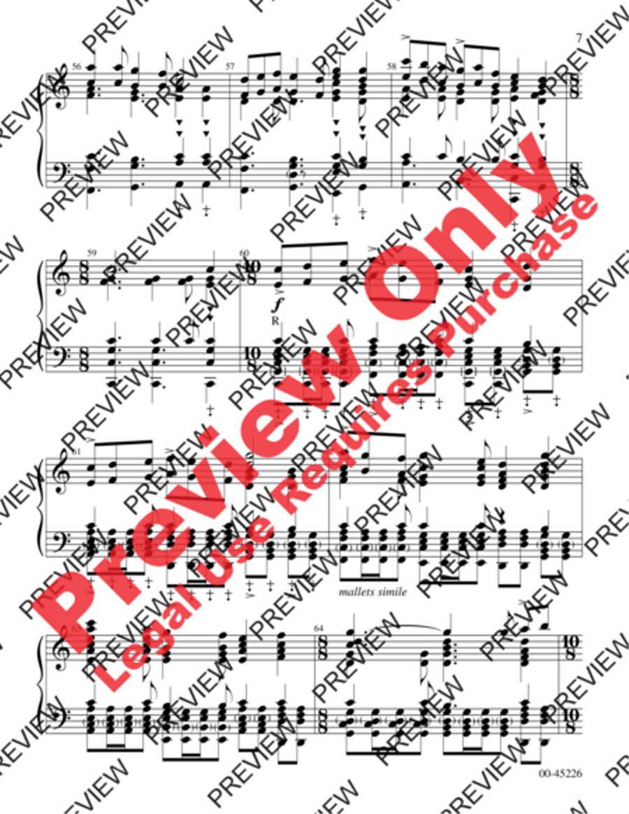 Canticle of Praise Handbell Choir scores gallery preview page 7