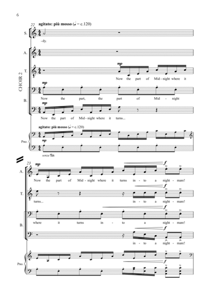 A Little Ludwig for Double Choir (SSAT - ATBB) Based on Themes by Ludwig van Beethoven