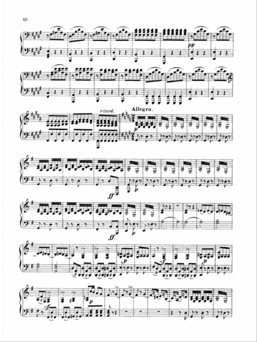 Strauss: Overtures Piano Duet scores gallery preview page 3