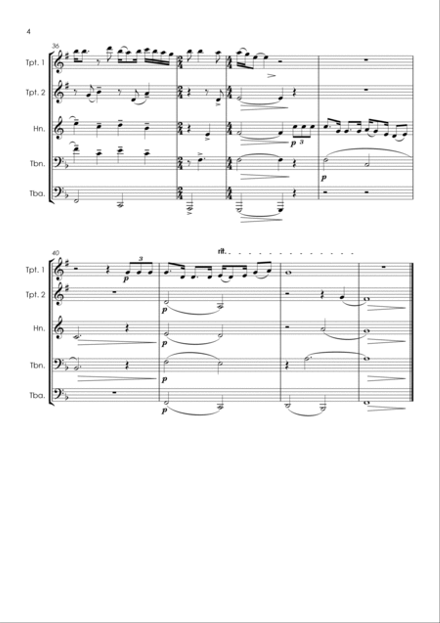 Someone Like You Horn scores gallery preview page 6