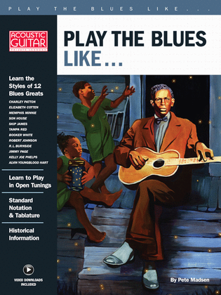 Book cover for Play the Blues Like...