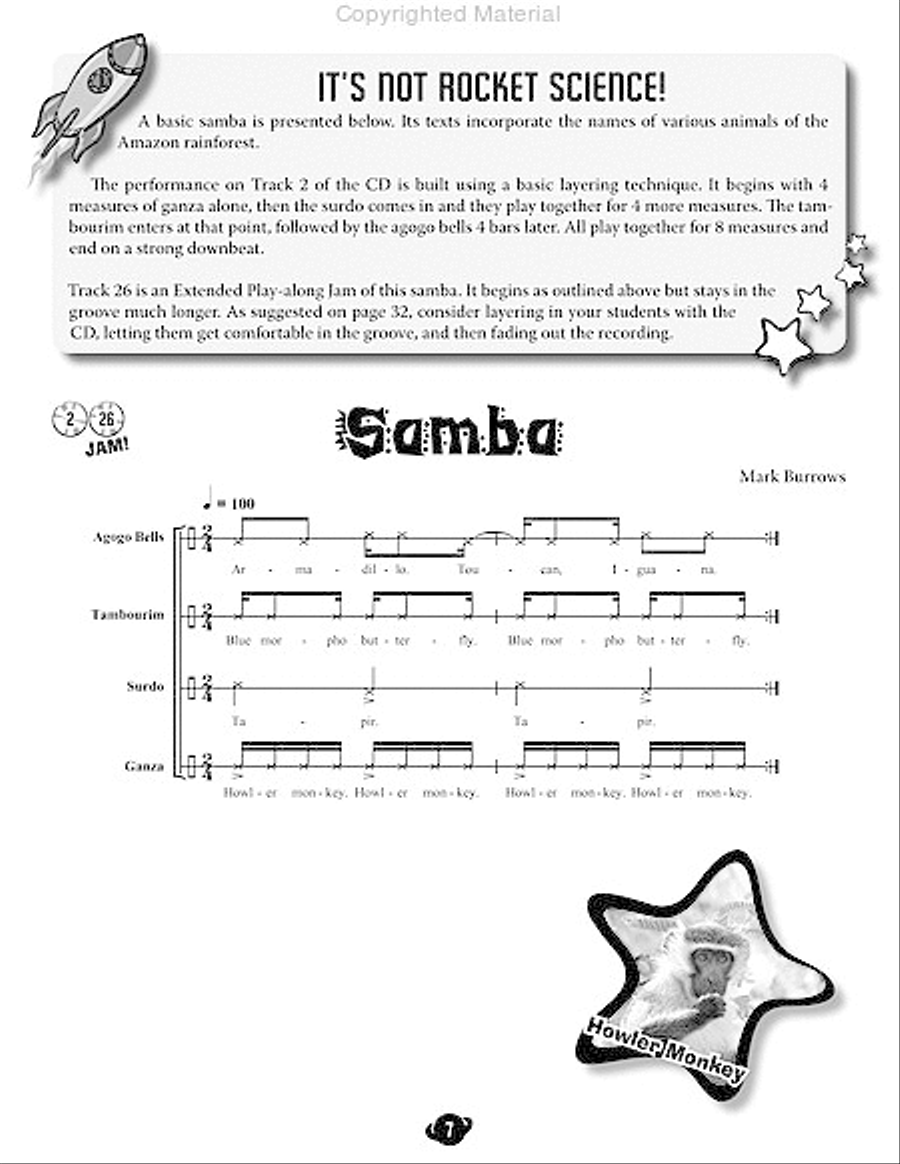 Planet Jams Percussion scores gallery preview page 3