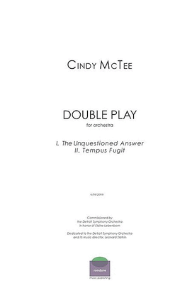 Double Play (score)