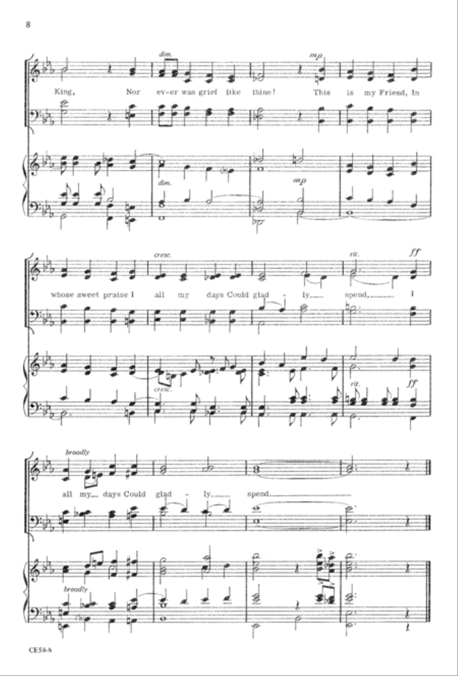 Do This in Remembrance of Me 4-Part scores gallery preview page 10