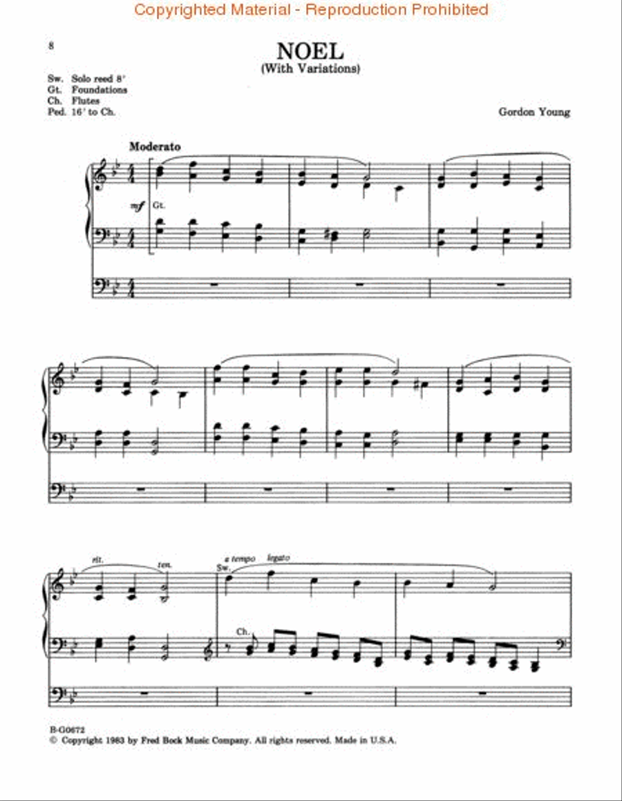 Preludes for Worship – Volume 2 Organ scores gallery preview page 3