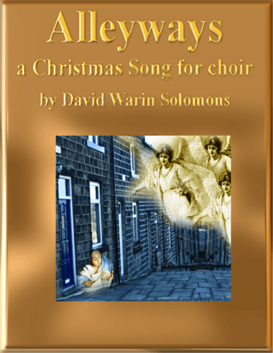 Alleyways (a Christmas song for choir) 4-Part scores gallery preview page 1