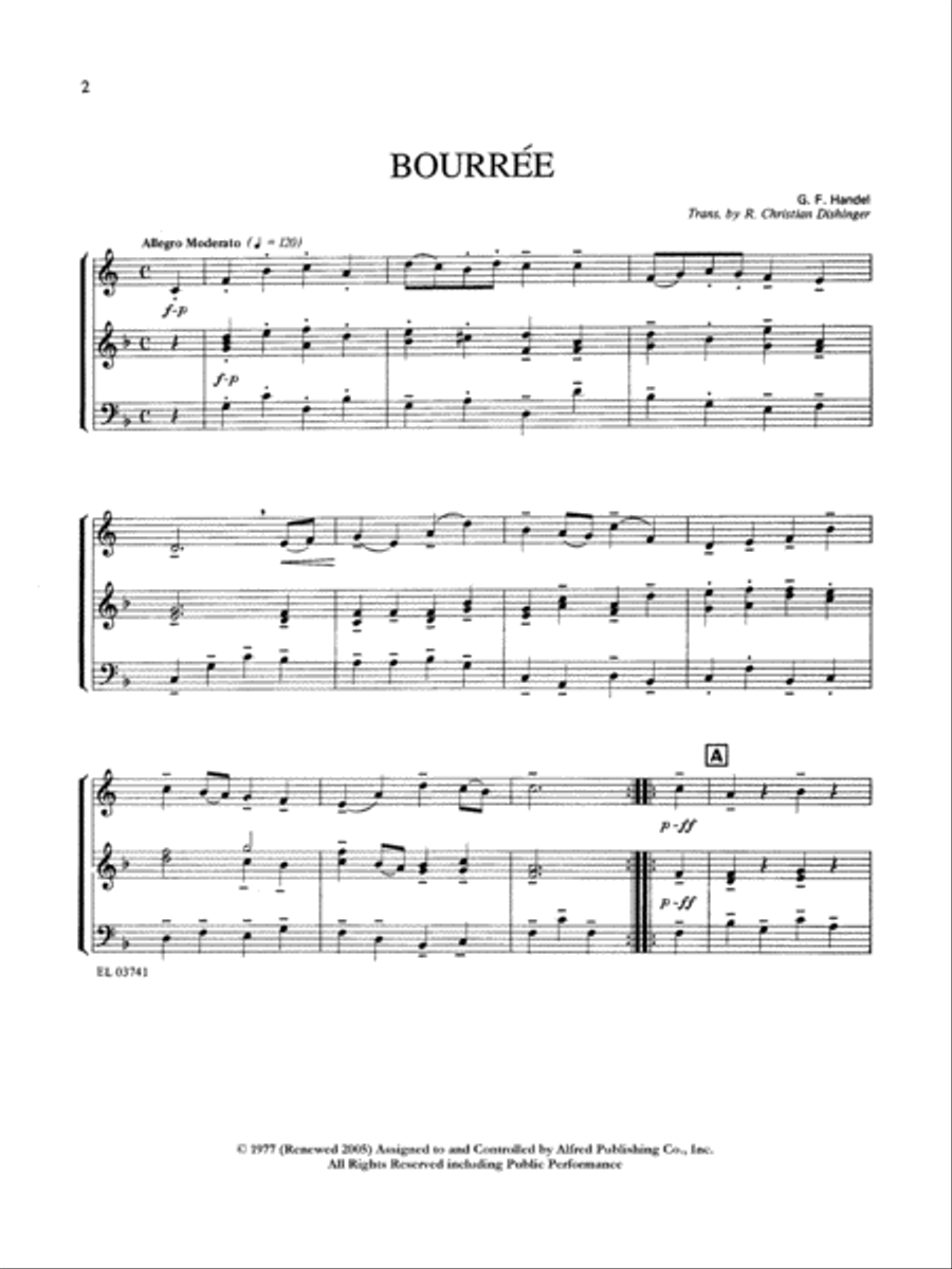 Classic Festival Solos (Horn in F), Volume 1 Piano scores gallery preview page 3