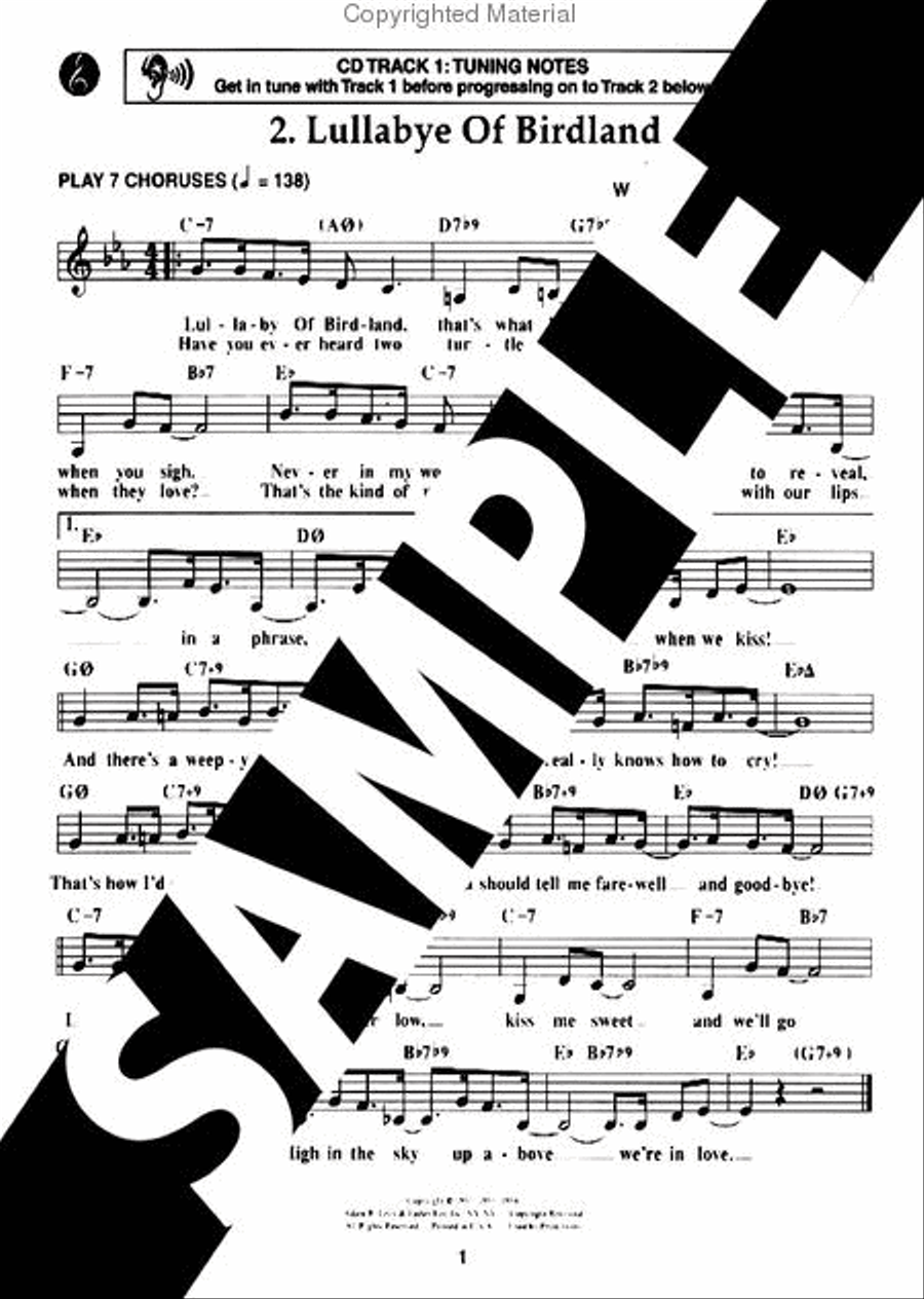 Volume 40 - 'Round Midnight Voice scores gallery preview page 4