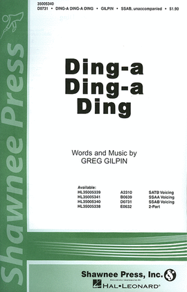 Book cover for Ding-a Ding-a Ding