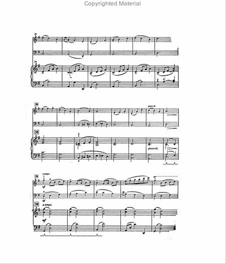 An American Rhapsody Piano Trio No. 2 Piano Trio scores gallery preview page 3