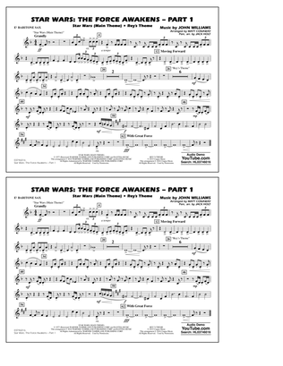 Star Wars: The Force Awakens - Part 1 - Eb Baritone Sax