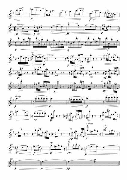 Slavonic Dance No. 2 Op. 72 for Saxophone Quartet image number null