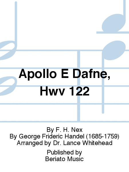 Apollo E Dafne, Hwv 122