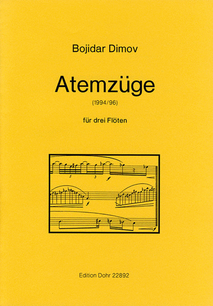 Atemzüge für drei Flöten (1994/1996)