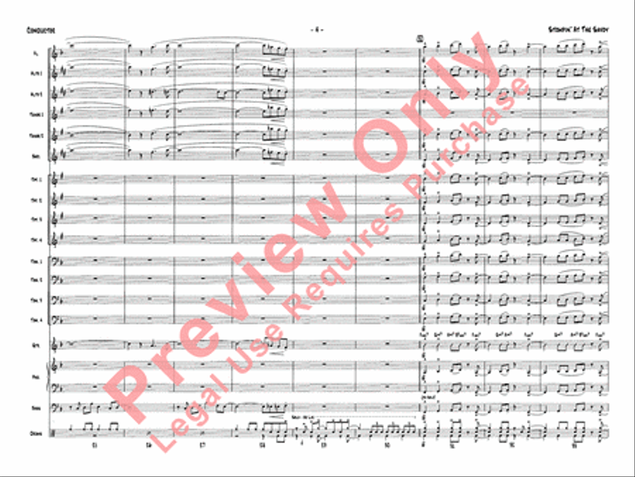 Stompin' at the Savoy Jazz Ensemble scores gallery preview page 7