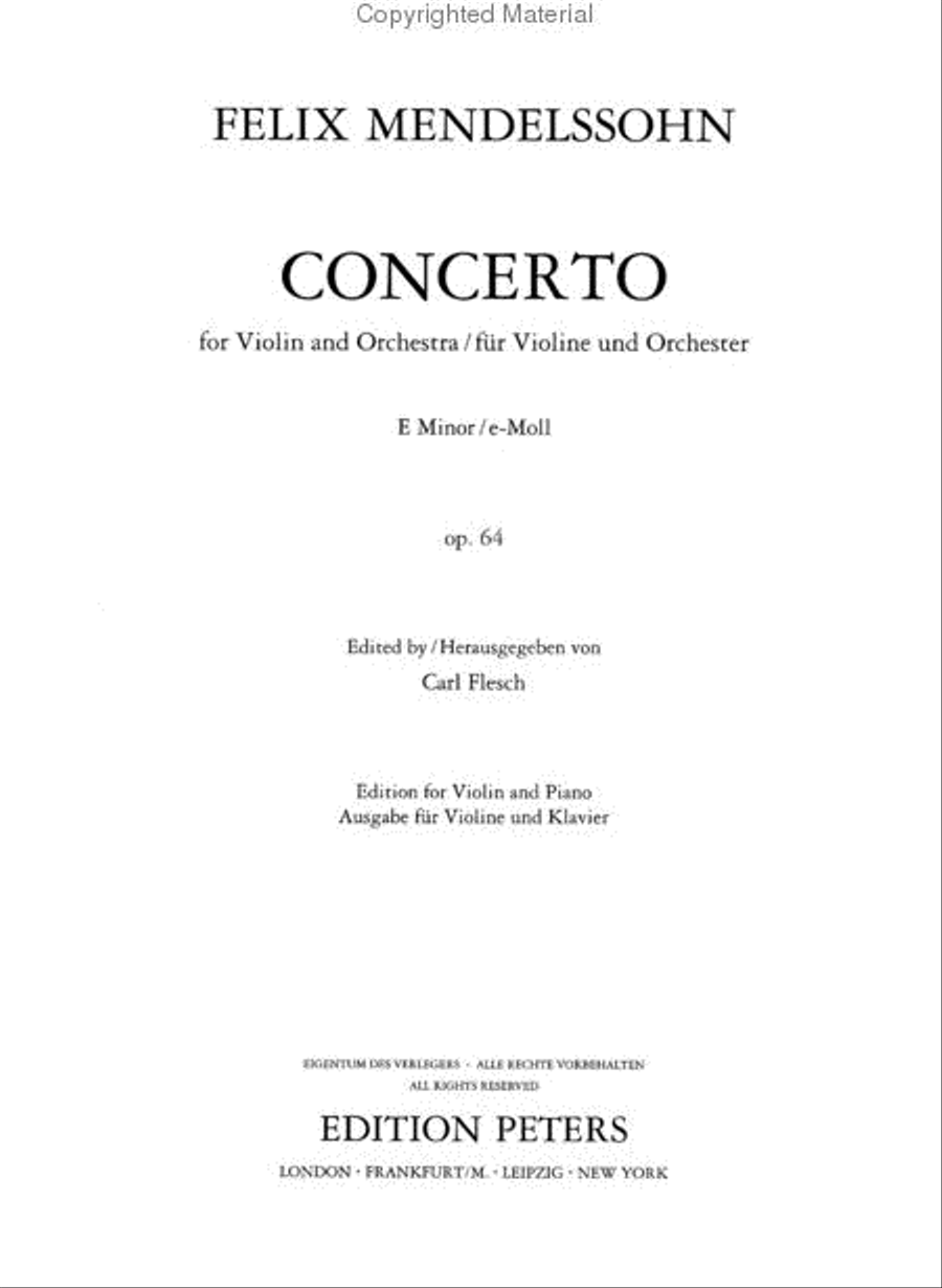 Violin Concerto