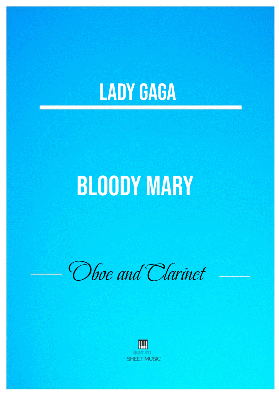 Bloody Mary Bloody Mary Woodwind Duet scores gallery preview page 1
