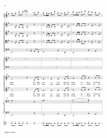 Canticle of the Turning (Magnificat) (Downloadable Full Score) image number null