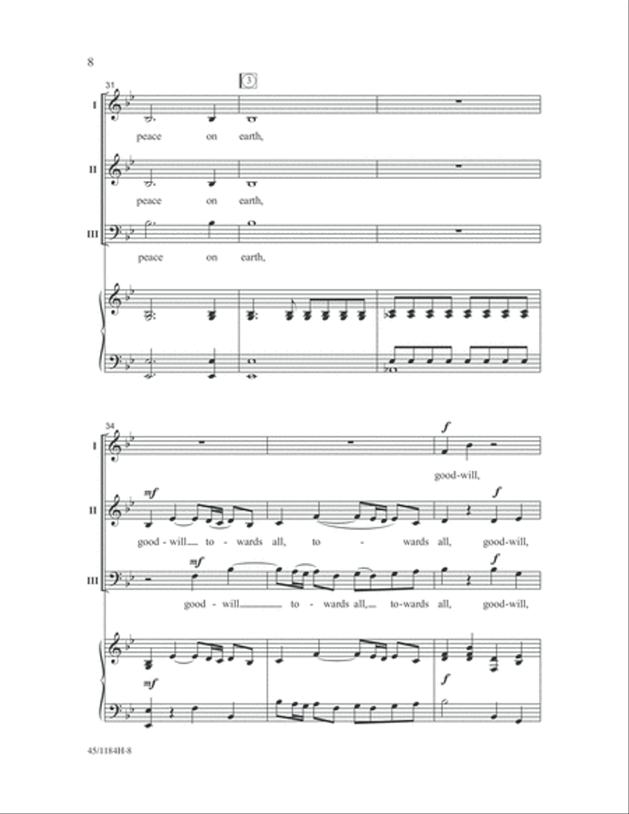 Messiah Messiah 3-Part scores gallery preview page 8