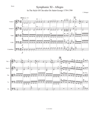 Symphonie XI - 1st Movement - Allegro