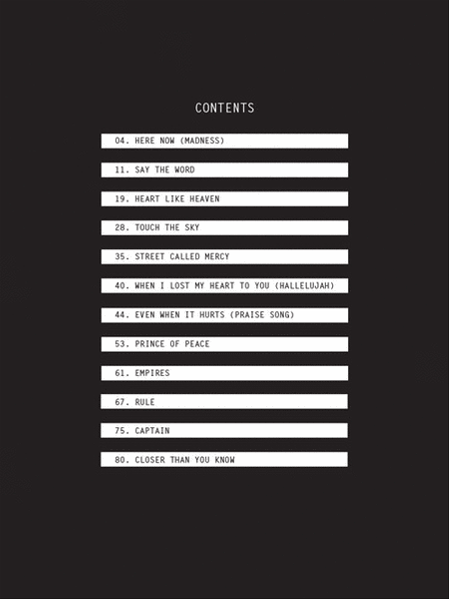 Hillsong United - Empires Piano, Vocal, Guitar scores gallery preview page 2