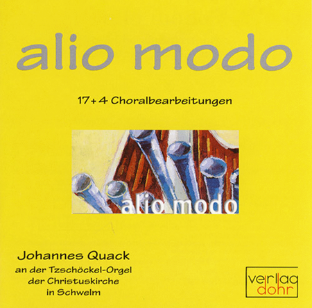 alio modo / 17 + 4 Choralbearbeitungen (1997)
