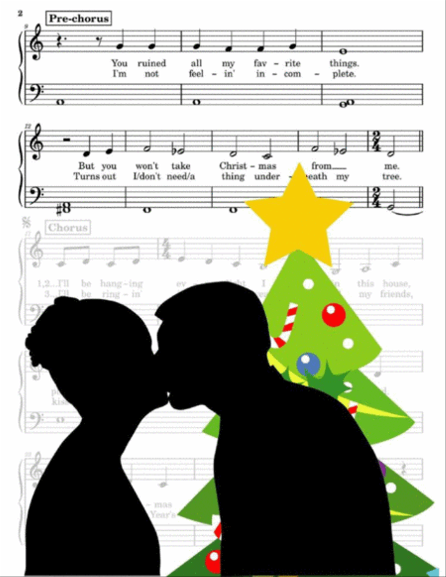 Christmas Isn't Canceled Just You Voice scores gallery preview page 2