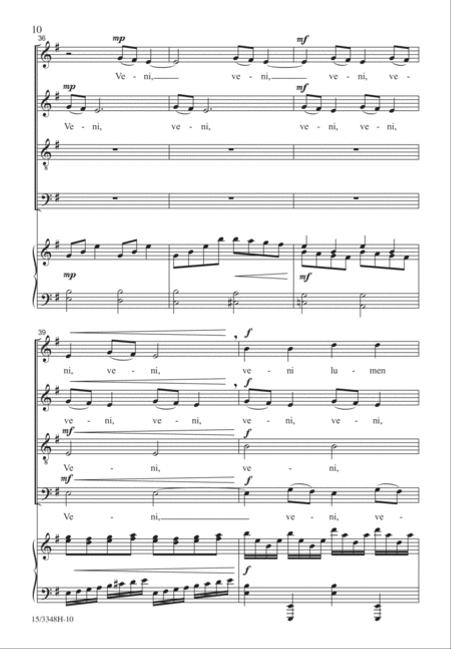 O Lux Beatissima O Lux Beatissima 4-Part scores gallery preview page 9
