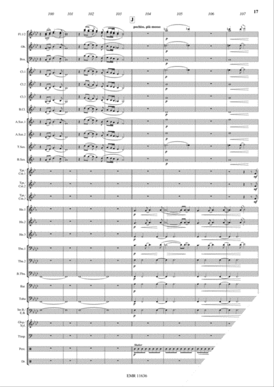 For Your Eyes Only For Your Eyes Only Concert Band scores gallery preview page 18