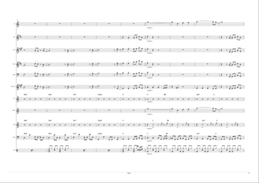 Stop Stop Tenor Saxophone scores gallery preview page 4