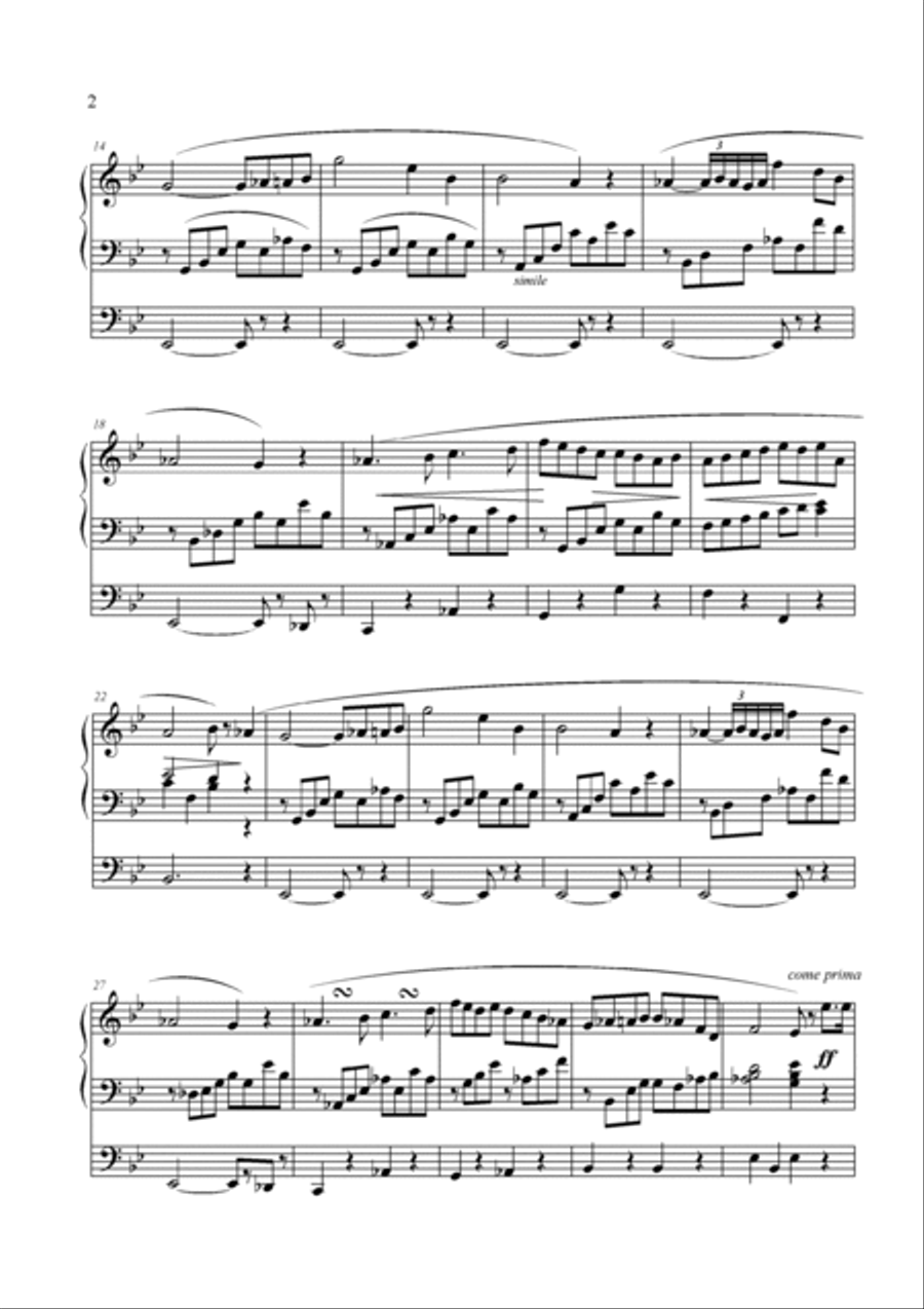 Fantasia in G minor Organ Solo scores gallery preview page 2