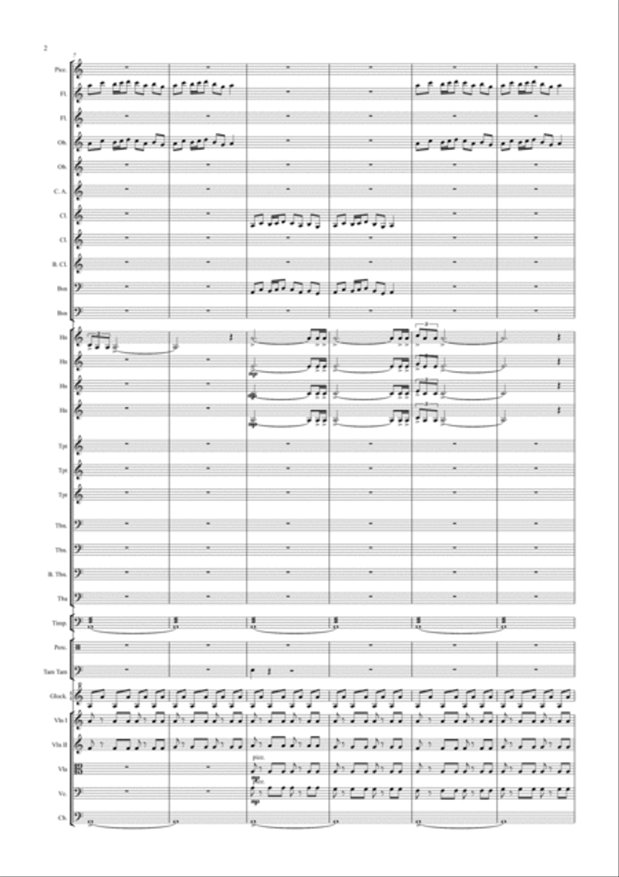 Crusader's Quest Crusader's Quest Full Orchestra scores gallery preview page 2