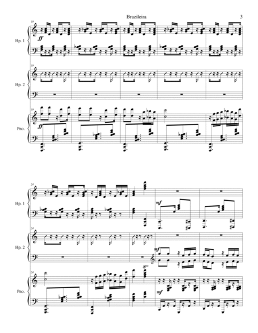 Scaramouche Harp scores gallery preview page 3