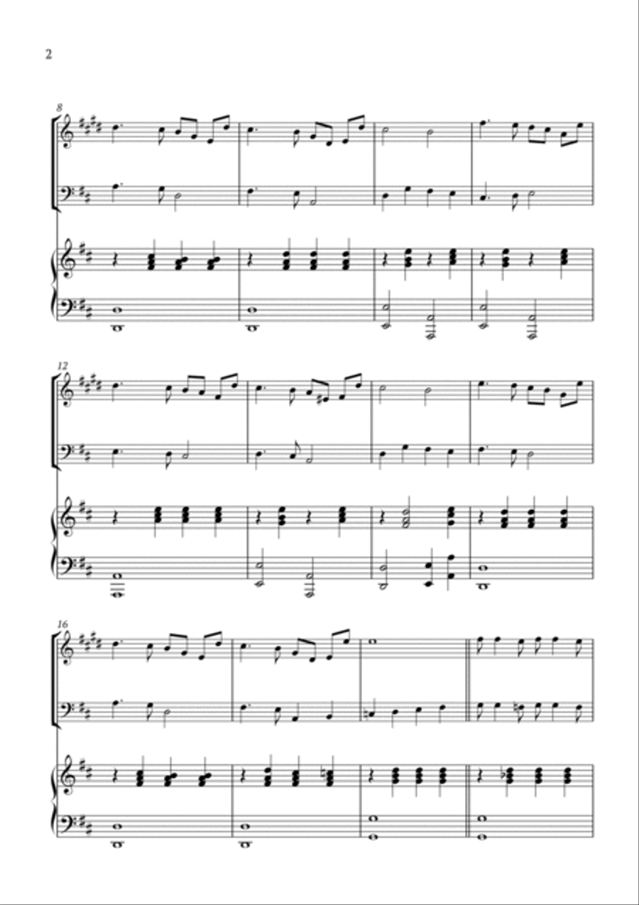 La Vie En Rose Woodwind Duet scores gallery preview page 2