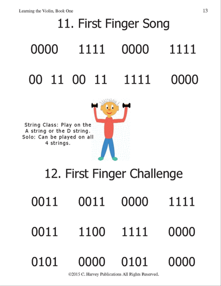 Learning the Violin, Book One Violin scores gallery preview page 2