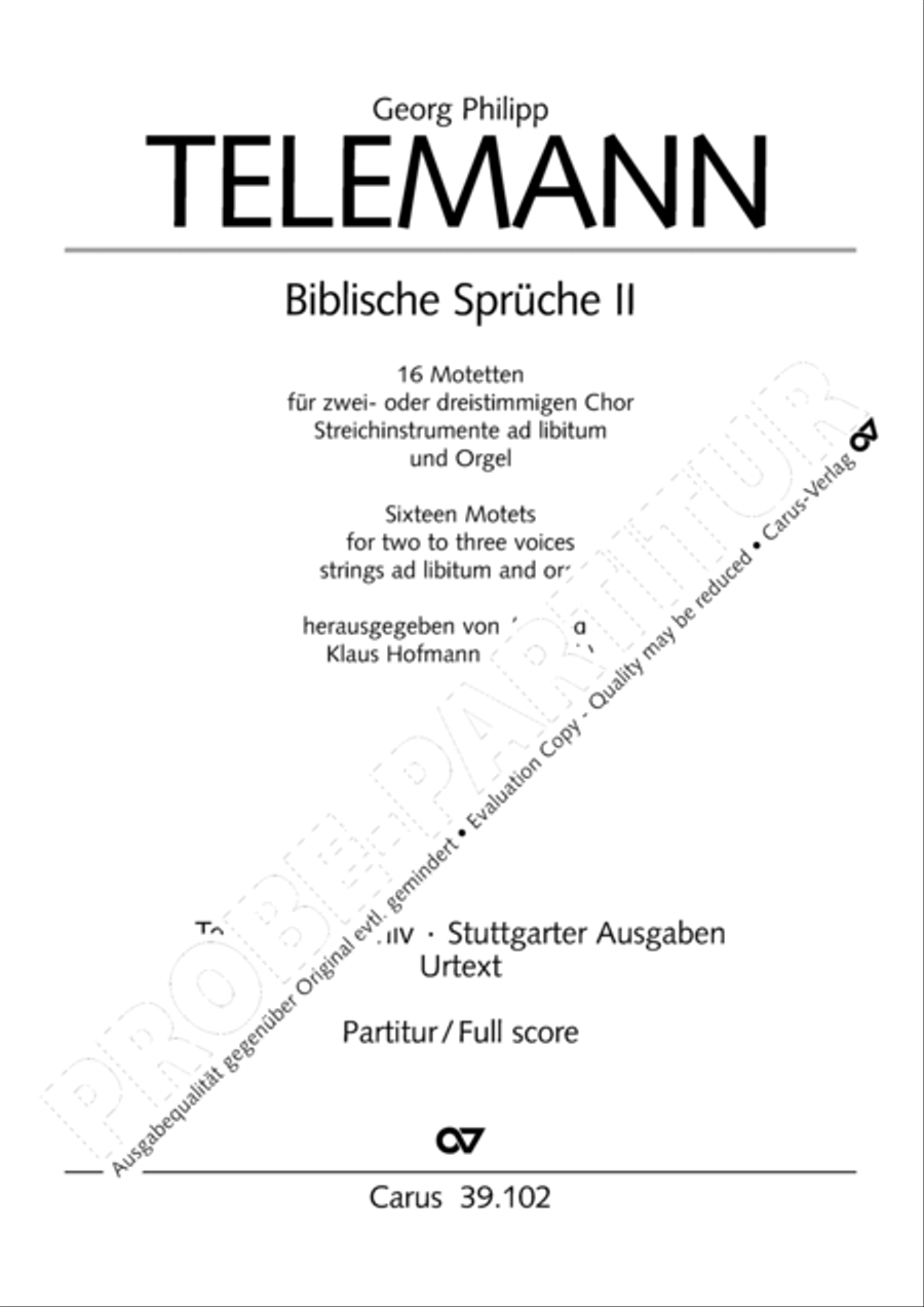 Biblische Spruche 2 Biblische Spruche 2 Choir scores gallery preview page 2