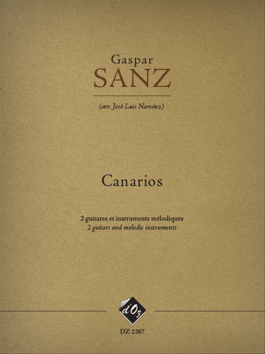 Canarios Classical Guitar scores gallery preview page 1