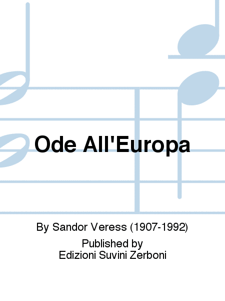 Ode All'Europa