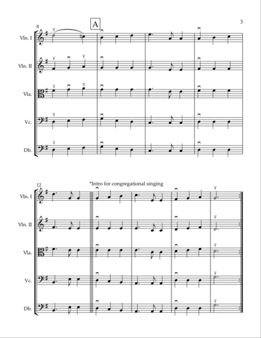 Teach Me Thy Way, O Lord Teach Me Thy Way, O Lord String Orchestra scores gallery preview page 3