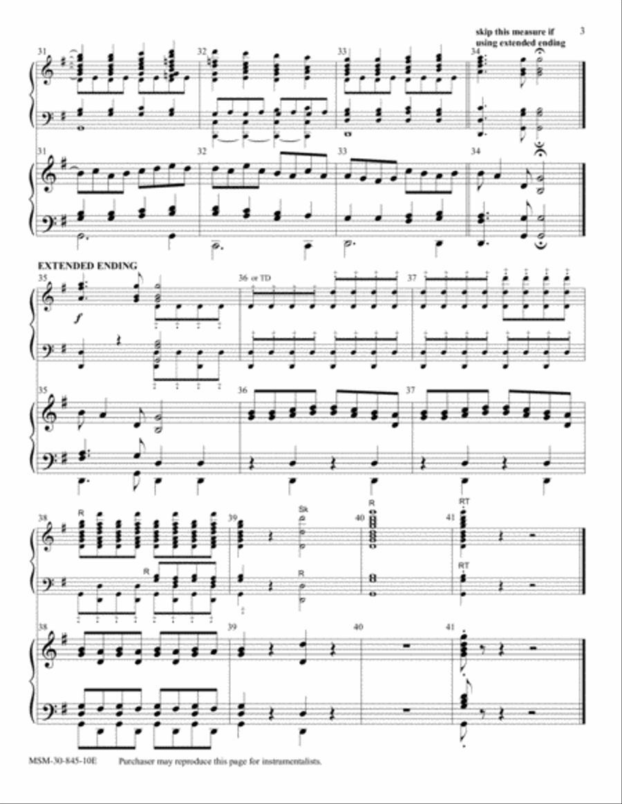 Hymn to Joy Choir scores gallery preview page 3