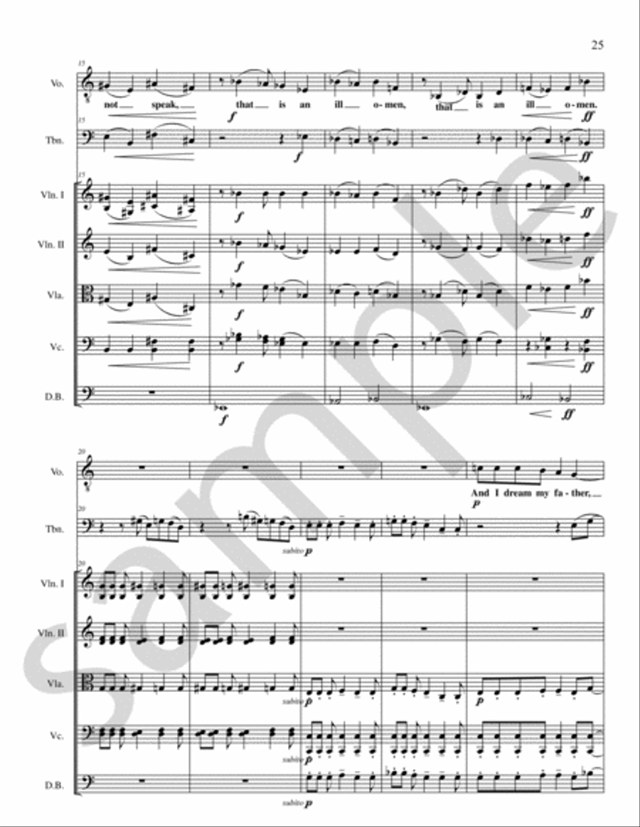 Angel of Dreamers Angel of Dreamers Trombone scores gallery preview page 12