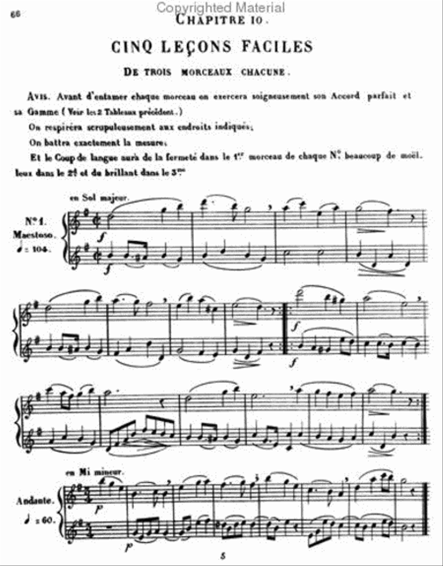 Methods & Treatises - Flute - Volume 3 - France 1800-1860 Flute scores gallery preview page 4