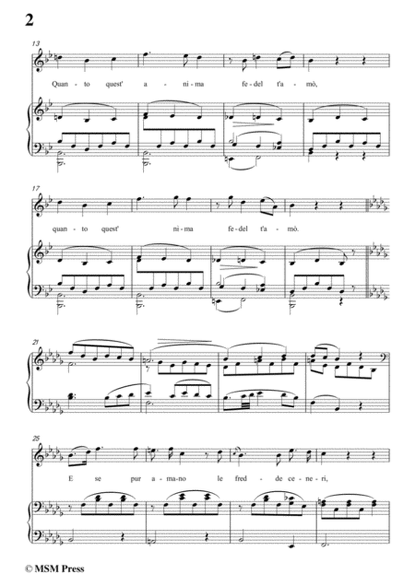 Schubert-Mio ben ricordati,in b flat minor,for Voice&Piano image number null